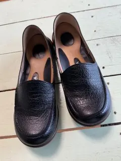 【Re:getA】リゲッタ ドライビングローファー／黒・M