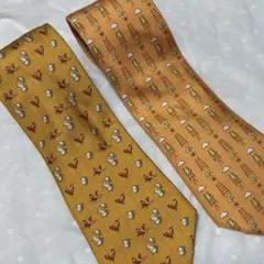 ☆エルメス ネクタイセット　動物柄☆