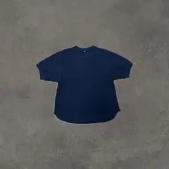 ユニクロ UNIQLO ワッフルTシャツ ブラック