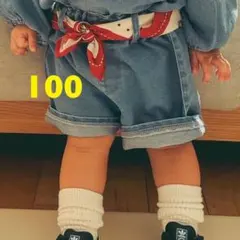 しまむら uru うる スカーフ付きショートパンツ suime