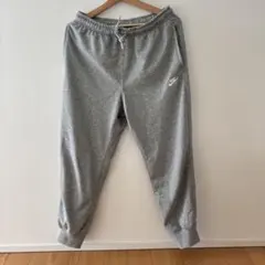 Nike クラブ　FT グレー スウェットジョガーパンツ M 3802