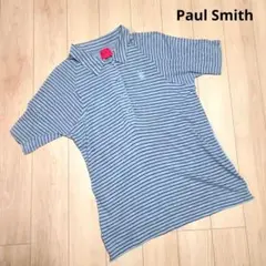 Paul Smith ポールスミス ポロシャツ ボーダー バックポケット