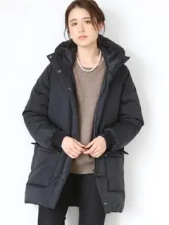 coen　ダウンジャケット　ブラック　М