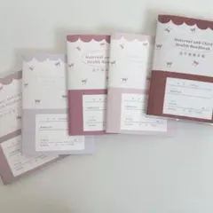 ribbon 母子手帳カバー　母子手帳ケース︱リボン　母子健康手帳