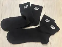 New Balance ソックス ブラック 2足セット　27〜29cmのサムネイル