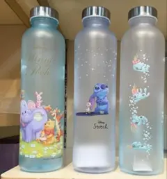 【新品未開封品】ディズニーストア限定品 ウォーターボトル フロスト加工3点セット 新品未開封品】ディズニーストア限定品 ウォーターボトル フロスト加工