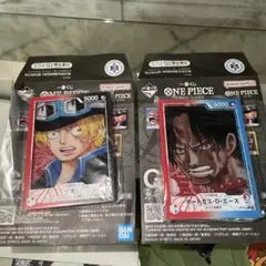 ワンピース 一番くじ G賞 カードデザインアクリルスタンド サボ＆エース