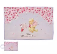 桜　SAKURA プーさん　レジャーシート　ディズニーストア