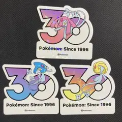 ポケモン 韓国限定 30周年記念 ステッカー ダンベル メタング メタグロス 韓国限定ポケモン 30周年記念ステッカー ダンバル、メタング