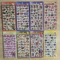 【正規品】ボンボンドロップシール　和柄　8種類　セミコンプリート　まとめ売り