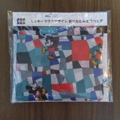 ミッキーマウス 折りたたみエコバッグ