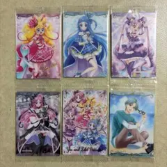 プリキュア　ウエハース　キミプリ　6枚セット