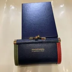 Roberta di Camerino キーケース ネイビーのサムネイル