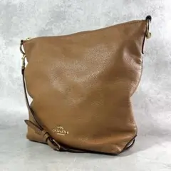 COACH コーチ F31507 ショルダーバッグ ブラウン
