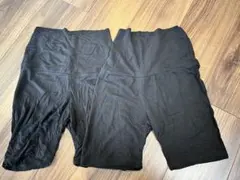 マタニティ ショートスパッツ　2点セット