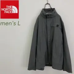 ノースフェイス Hyvent ナイロンジャケット メタリックグレー メンズL