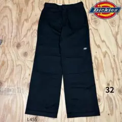 Dickies ディッキーズ ルーズフィット ダブルニー ワークパンツ 32 黒