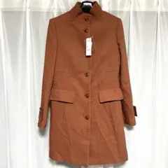 タグ付き新品　BENETTON スタンドカラーロングコートのサムネイル