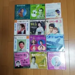 レコードまとめ売り㊷】 邦楽9枚セット 状態いろいろ 昭和レトロ