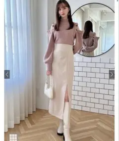 スリット入りタイトスカート［gm530a］