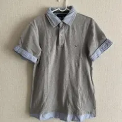Tommy Hilfiger グレー ポロシャツ
