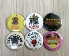 STRANGER THINGS 缶バッジ　ダスティン　スティーブ　セット STRANGER THINGS バッジ セット - メルカリ