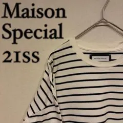 Maison Special 21ss ALBINI ロングスリーブTシャツ 白のサムネイル