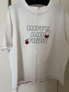 Miffy and Fruit 半袖Tシャツ ホワイトのサムネイル