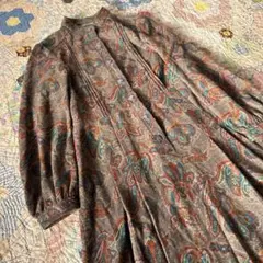 ブラウン ワンピース