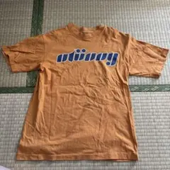 【vintage】古着 stussy オレンジ M Tシャツ
