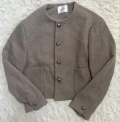 ノーカラージャケット