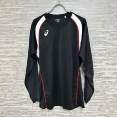asics ロングスリーブTシャツ ブラック