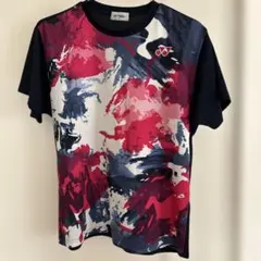 YONEX ソフトテニススポーツTシャツ ネイビー/ピンク