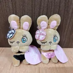 foxy illustrations ビキニバニーぬいぐるみマスコット2点セットのサムネイル