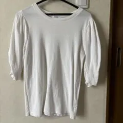 LOWRYS FARM ホワイト Tシャツ Fサイズ