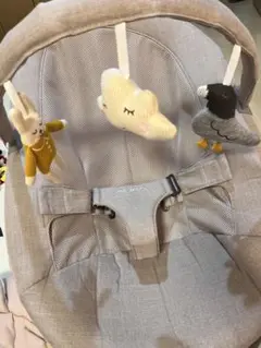 ★送料込★nuna リーフグロウ　バウンサー　ビスコッティ