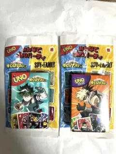 マクドナルド　UNO フリップ　僕のヒーローアカデミア　緑谷出久　爆豪勝己②