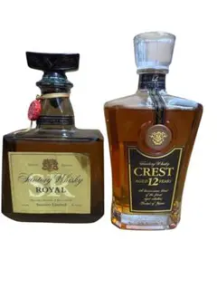 Suntory Whisky Crest 12年熟成 & Royalのサムネイル