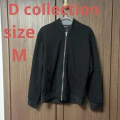 D collection ブラック ブルゾン ジャケット