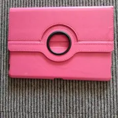 ピンク 360度回転式 iPadケース