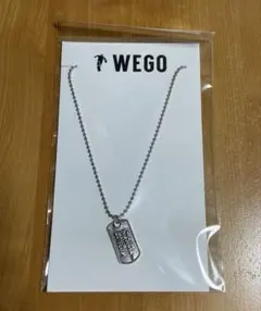 コンパス WEGO コラボ ドッグタグネックレス 忠臣 ネックレスのみ