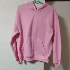 SHEIN ピンク パーカー XS