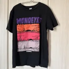 monoeyes グラフィックTシャツ ブラック