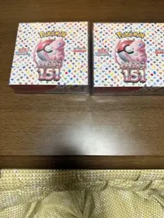ポケモンカード151ボックス・各種ボックス・アタッシュケースセット