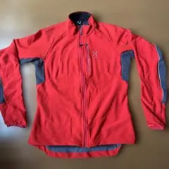 HAGLÖFS レディース M フルジップジャケット レッド