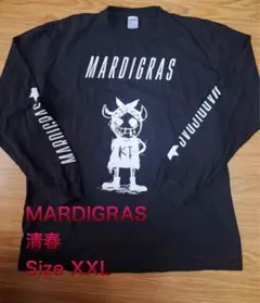 【希少XXL】MARDIGRAS マルディグラ ロングTシャツ 清春 ブラックのサムネイル