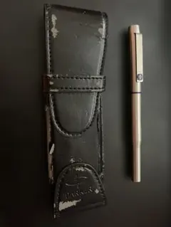 【PARKER】パーカー 万年筆 ステンレススチール（ブルー）カバー付き