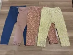 ユニクロ ハッカベビー レギンス 90 4本セット