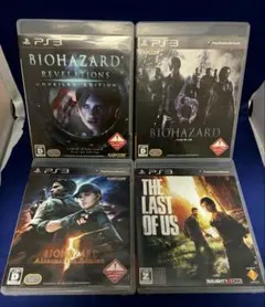 PS3 ソフト 4本セット バイオハザード他