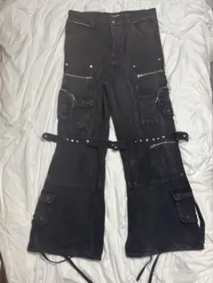 no faith studios カーゴデニム　訳あり価格写真有 NO/FAITH STUDIOS CARGO DENIM PANTS